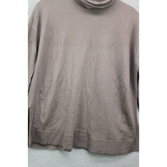 Garnet Hill 100% Merino Wool Long Sleeve Sweater-Size Small-Lagenlook-Minimalist - Picture 2 of 10